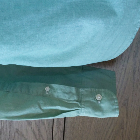 J Crew Light Green Dress Shirt - Picture 3 of 7
